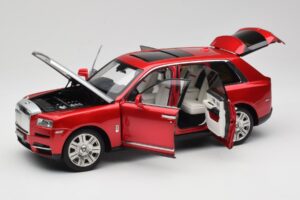 Rolls-Royce Cullinan レッド Shadow Wheels付き OEM 1:18 028-18A メタル - 画像 2/8