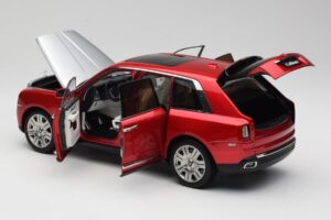Rolls-Royce Cullinan レッド Shadow Wheels付き OEM 1:18 028-18A メタル - 画像 5/8