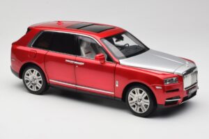 Rolls-Royce Cullinan レッド Shadow Wheels付き OEM 1:18 028-18A メタル - 画像 6/8