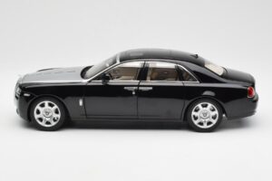 Rolls-Royce Ghost ブラック & シルバー Kyosho 1:18 008802BKS2 メタル - 画像 4/8
