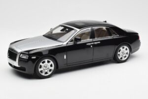 Rolls-Royce Ghost ブラック & シルバー Kyosho 1:18 008802BKS2 メタル