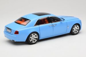 Rolls-Royce Ghost Series I ライトブルー Kyosho 1:18 08802LB メタル - 画像 3/8