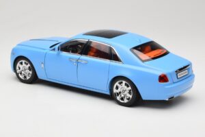 Rolls-Royce Ghost Series I ライトブルー Kyosho 1:18 08802LB メタル - 画像 7/8