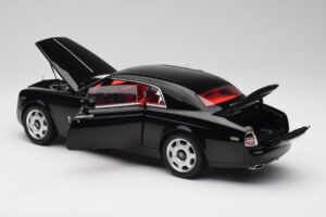 Rolls-Royce Phantom Coupe ダイヤモンドブラック Kyosho 1:18 08862DBK メタル - 画像 5/8