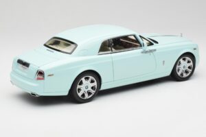 Rolls-Royce Phantom Coupe Turchese ブルー Kyosho 1:18 08862TBL メタル - 画像 3/8