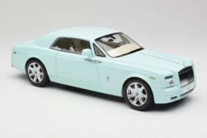 Rolls-Royce Phantom Coupe Turchese ブルー Kyosho 1:18 08862TBL メタル - 画像 6/8