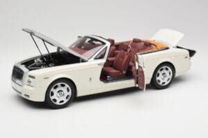 Rolls-Royce Phantom Drophead Coupe English ホワイト Kyosho 1:18 08871EW2 メタル - 画像 2/10