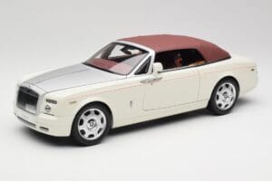 Rolls-Royce Phantom Drophead Coupe English ホワイト Kyosho 1:18 08871EW2 メタル - 画像 3/10