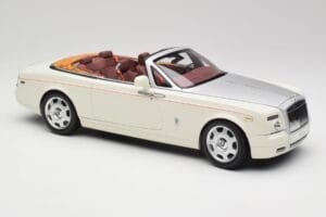 Rolls-Royce Phantom Drophead Coupe English ホワイト Kyosho 1:18 08871EW2 メタル - 画像 8/10