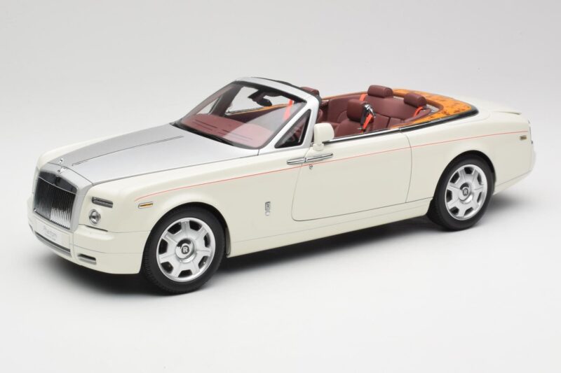 Rolls-Royce Phantom Drophead Coupe English ホワイト Kyosho 1:18 08871EW2 メタル