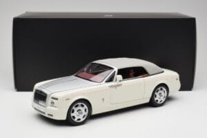 Rolls-Royce Phantom Drophead Coupe English ホワイト Kyosho 1:18 08871EW2 メタル - 画像 10/10