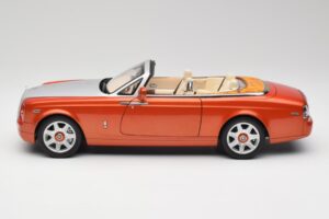 Rolls-Royce Phantom Drophead Coupe Mandarin オレンジ Kyosho 1:18 08871P メタル - 画像 6/10