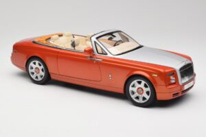 Rolls-Royce Phantom Drophead Coupe Mandarin オレンジ Kyosho 1:18 08871P メタル - 画像 8/10