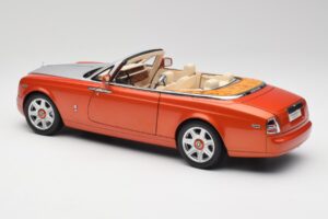 Rolls-Royce Phantom Drophead Coupe Mandarin オレンジ Kyosho 1:18 08871P メタル - 画像 9/10