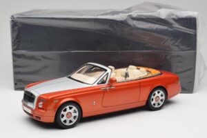 Rolls-Royce Phantom Drophead Coupe Mandarin オレンジ Kyosho 1:18 08871P メタル - 画像 10/10