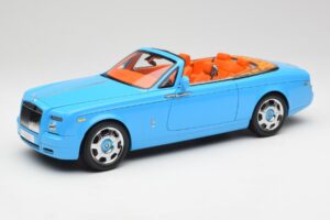 Rolls-Royce Phantom Drophead Coupe Powder ブルー Kyosho 1:18 08871BL メタル