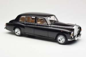 Rolls-Royce Phantom VI EWB ブラック Kyosho 1:18 08905BK メタル - 画像 6/8