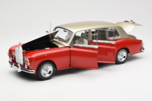 Rolls-Royce Phantom VI レッド ライトベージュ Kyosho 1:18 08905RLB メタル - 画像 2/8