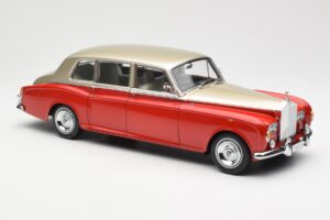 Rolls-Royce Phantom VI レッド ライトベージュ Kyosho 1:18 08905RLB メタル - 画像 6/8
