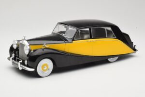 Rolls-Royce Silver Wraith Empress by Hooper ブラック & イエロー MCG 1:18 MCG18066 メタル