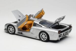 Saleen S7 シルバー Motormax 1:18 73117 メタル - 画像 5/8