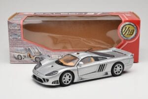 Saleen S7 シルバー Motormax 1:18 73117 メタル - 画像 8/8