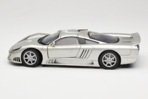 Saleen S7 シルバー Welly 1:18 23124646-M20 メタル - 画像 4/8
