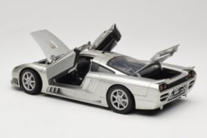Saleen S7 シルバー Welly 1:18 23124646-M20 メタル - 画像 5/8