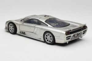 Saleen S7 シルバー Welly 1:18 23124646-M20 メタル - 画像 7/8