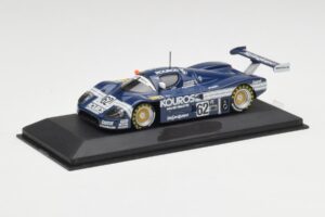 Sauber C9 #62 J. Dumfries / C. Ganassi 1987 Minichamps 1:43 SAUBER002 メタル - 画像 2/4