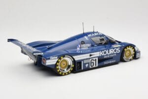 Sauber Mercedes C9 Kouros Racing #61 M. Thackwell / H. Pescarolo 24 Hours of Le Mans 1987 Minichamps 1:18 155873561 メタル - 画像 2/6