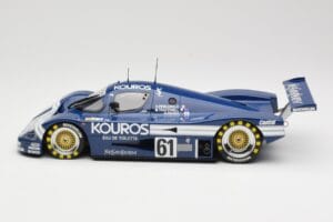 Sauber Mercedes C9 Kouros Racing #61 M. Thackwell / H. Pescarolo 24 Hours of Le Mans 1987 Minichamps 1:18 155873561 メタル - 画像 3/6