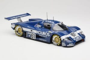 Sauber Mercedes C9 Kouros Racing #61 M. Thackwell / H. Pescarolo 24 Hours of Le Mans 1987 Minichamps 1:18 155873561 メタル - 画像 4/6