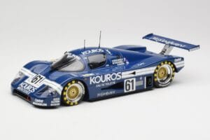 Sauber Mercedes C9 Kouros Racing #61 M. Thackwell / H. Pescarolo 24 Hours of Le Mans 1987 Minichamps 1:18 155873561 メタル