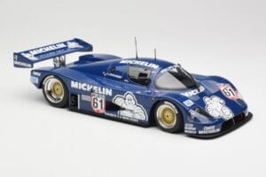 Sauber Mercedes C9 Michelin #61 J-L. Schlesser Winner ADAC Supersprint 1987 Minichamps 1:18 155873581 メタル - 画像 4/6