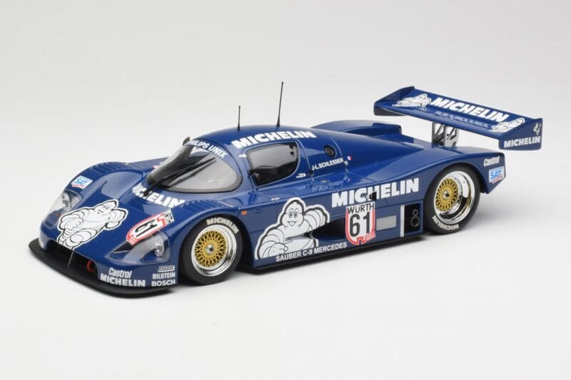 Sauber Mercedes C9 Michelin #61 J-L. Schlesser Winner ADAC Supersprint 1987 Minichamps 1:18 155873581 メタル