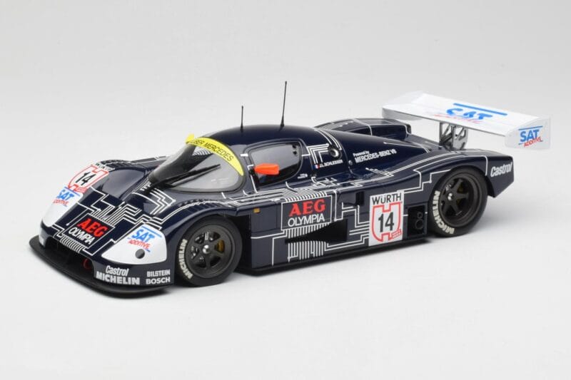 Sauber Mercedes C9 #14 J. Schlesser Winner Supercup 1988 Minichamps 1:18 155883514 メタル