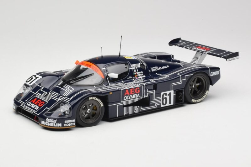Sauber Mercedes C9 #61 M. Baldi / J. Weaver / J. Mass 24 Hours of Le Mans 1988 Minichamps 1:18 155883561 メタル