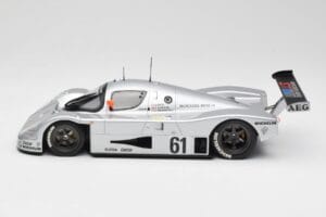 Sauber Mercedes C9 #61 M. Baldi / K. Acheson / G. Brancatelli 2nd Place 24 Hours of Le Mans 1989 Minichamps 1:18 155893561 メタ - 画像 3/6