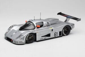 Sauber Mercedes C9 #61 M. Baldi / K. Acheson / G. Brancatelli 2nd Place 24 Hours of Le Mans 1989 Minichamps 1:18 155893561 メタ