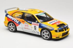 SEAT Cordoba WRC Evo 2 #9 H. Rovanpera / R. Pietilainen Rally San Remo 1999 Otto 1:18 OT483 レジン - 画像 4/6