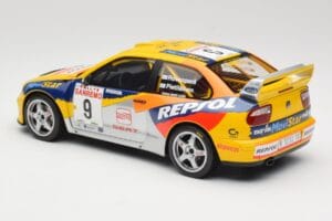 SEAT Cordoba WRC Evo 2 #9 H. Rovanpera / R. Pietilainen Rally San Remo 1999 Otto 1:18 OT483 レジン - 画像 5/6