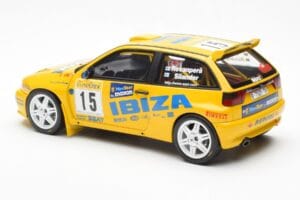 SEAT Ibiza Kit Car Evo 2 #15 H. Rovanpera / R. Pietilanen Rally Monte Carlo 1998 Otto 1:18 OT445 レジン - 画像 5/6