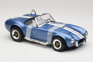 Shelby Cobra 427 S/C ブルー ホワイトストライプ Road Signature 1:18 92058-P2 メタル - 画像 4/6