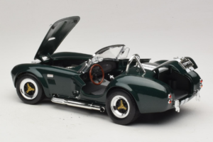 Shelby Cobra 427 S/C ダークグリーン ホワイトストライプ Road Signature 1:18 92058-P1 メタル - 画像 5/8