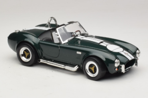 Shelby Cobra 427 S/C ダークグリーン ホワイトストライプ Road Signature 1:18 92058-P1 メタル - 画像 6/8