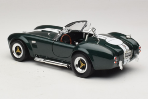 Shelby Cobra 427 S/C ダークグリーン ホワイトストライプ Road Signature 1:18 92058-P1 メタル - 画像 7/8