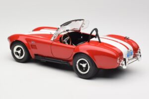 Shelby Cobra 427 S/C Guardsman Red ERTL 1:18 7369 メタル - 画像 7/8