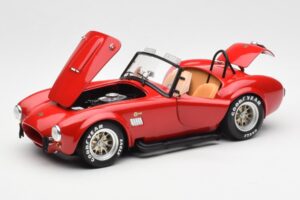 Shelby Cobra 427 S/C レッド Kyosho 1:18 08047R メタル - 画像 2/8