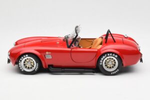 Shelby Cobra 427 S/C レッド Kyosho 1:18 08047R メタル - 画像 4/8